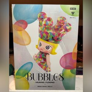 🆕 POP MART Royal Molly 400% Huang Yuxing - Bubbles